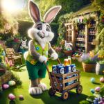 DALL·E 2024-03-16 21.42.31 - Imagine a whimsical scene where an Easter bunny, characterized by its large, floppy ears and a festive vibe, is delivering beer. This bunny is standin.webp